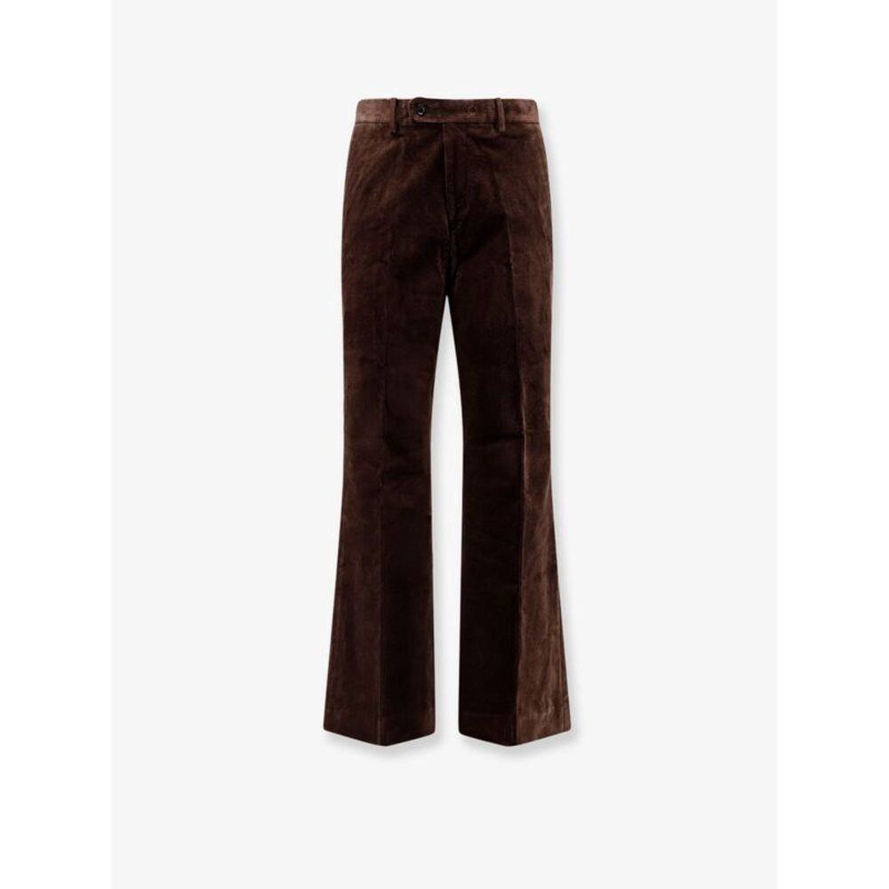 Tonywack Men Flared Corduroy Trousers
